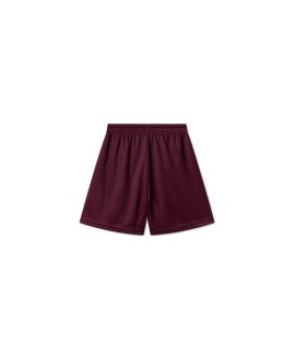 250 GSM 'Burgundy' Mesh Shorts