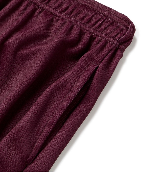 250 GSM 'Burgundy' Mesh Shorts