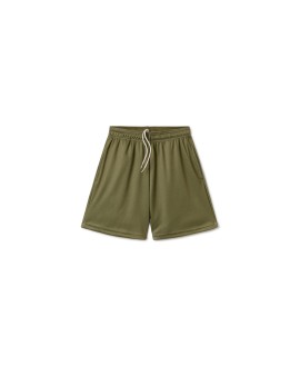 250 GSM 'Olive' Mesh Shorts