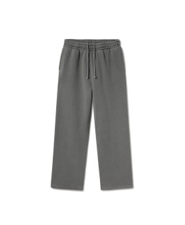 450 GSM 'Mud Gray' Straight-leg Pants