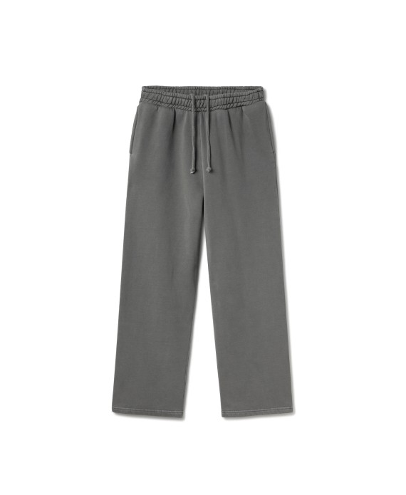 450 GSM 'Mud Gray' Straight-leg Pants