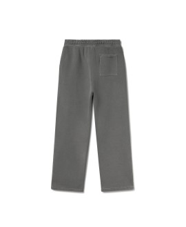 450 GSM 'Mud Gray' Straight-leg Pants