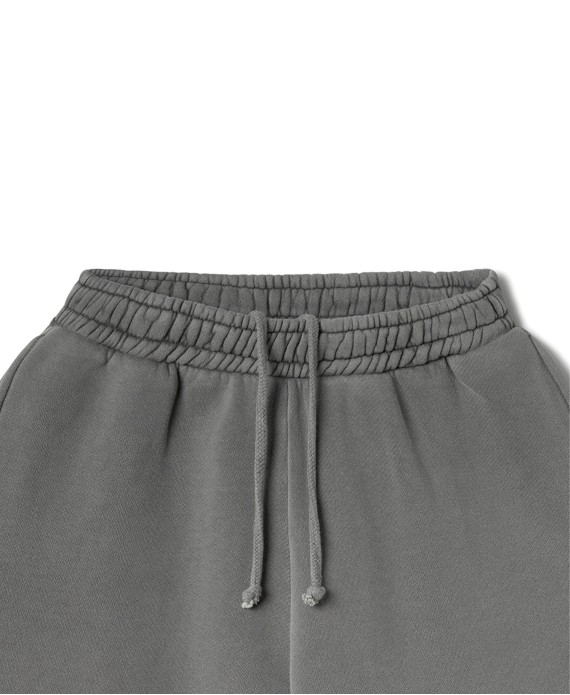 450 GSM 'Mud Gray' Straight-leg Pants