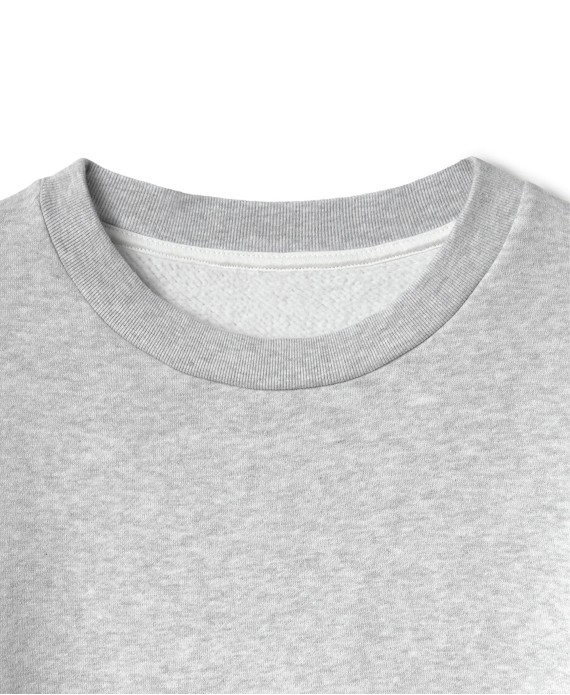 450 GSM 'Light Heather Gray' Crewneck