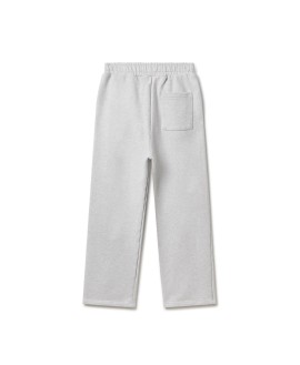 450 GSM 'Light Heather Gray' Straight-leg Pants