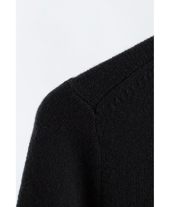Womens 3-ply Cashmere Crewneck Sweater | Winter Cozy Cashmere Sweaters for Women
