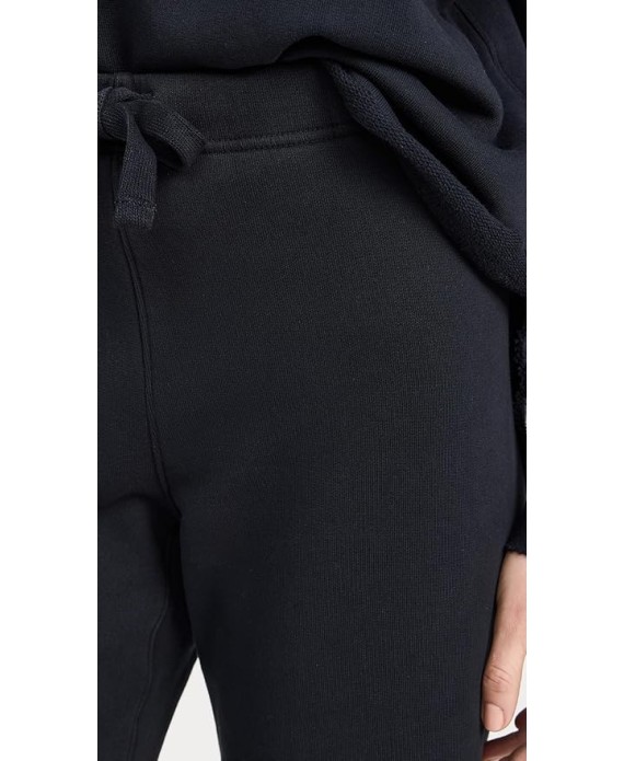 Women's Cropped Wide Leg Sweatpants