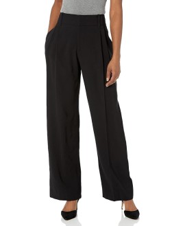 Women's High Waist Pleated Trouser