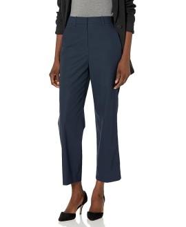 Women's High-Waisted Straight Pant