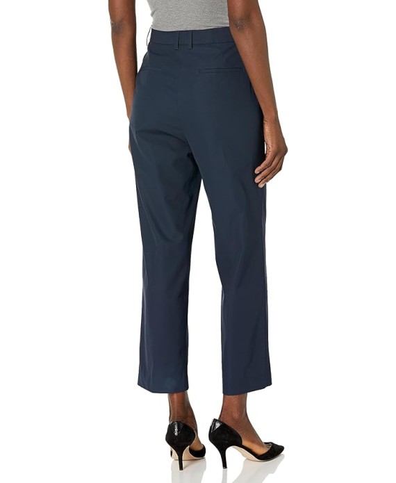 Women's High-Waisted Straight Pant