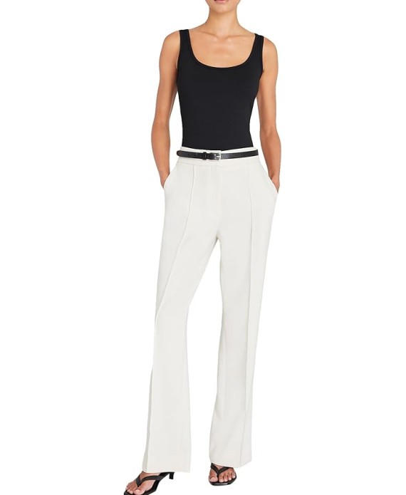 Women's Full Length Pintuck Trouser