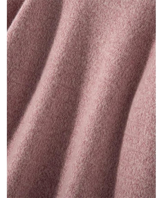 Women Wool Knit Sweater Turtleneck Pullover Jumpers Loose Simple Warm Solid Color Knitwear