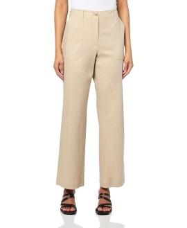 Women's Straight Leg Linen Pant