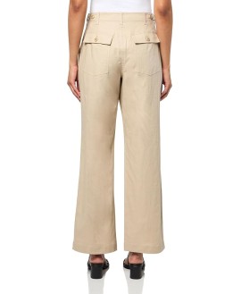 Women's Straight Leg Linen Pant