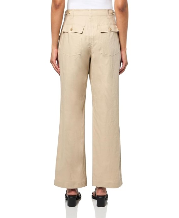 Women's Straight Leg Linen Pant