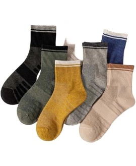 Men's Ankle Breathable Cotton Socks Mesh Tube Sports Socks Four Seasons Comfortable Running Casual Socks