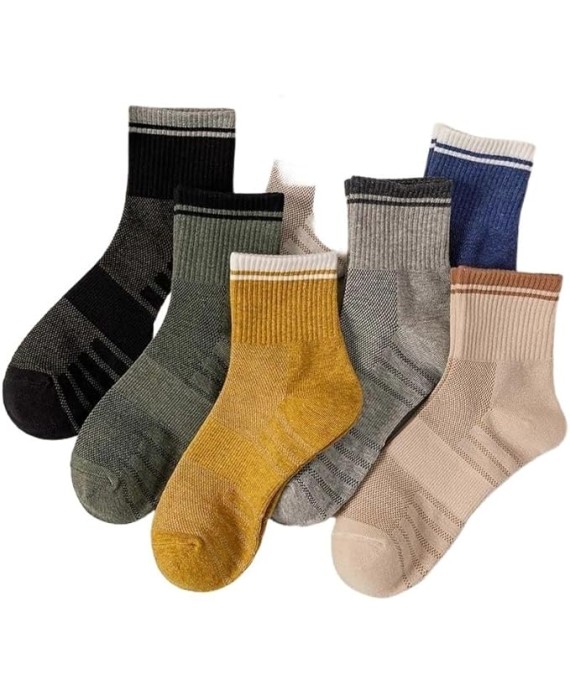 Men's Ankle Breathable Cotton Socks Mesh Tube Sports Socks Four Seasons Comfortable Running Casual Socks