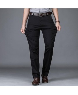 Casual Pants, Business Pants, Loose Fitting Straight Leg Pants(40)