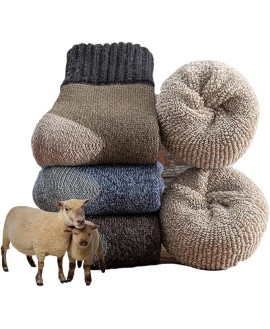 5 Pairs/Lot Winter Thicken Socks Men's Towel Keep Warm Sock Cotton Socks For Male Thermal 38-45
