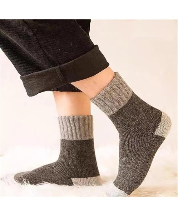 5 Pairs/Lot Winter Thicken Socks Men's Towel Keep Warm Sock Cotton Socks For Male Thermal 38-45