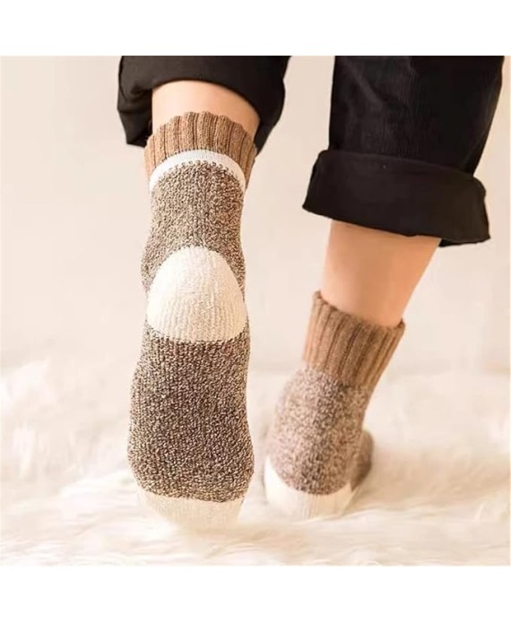 5 Pairs/Lot Winter Thicken Socks Men's Towel Keep Warm Sock Cotton Socks For Male Thermal 38-45