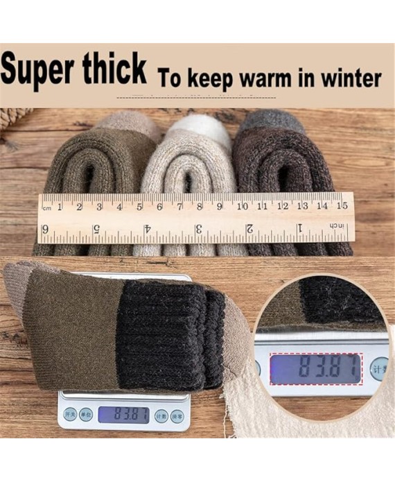 5 Pairs/Lot Winter Thicken Socks Men's Towel Keep Warm Sock Cotton Socks For Male Thermal 38-45